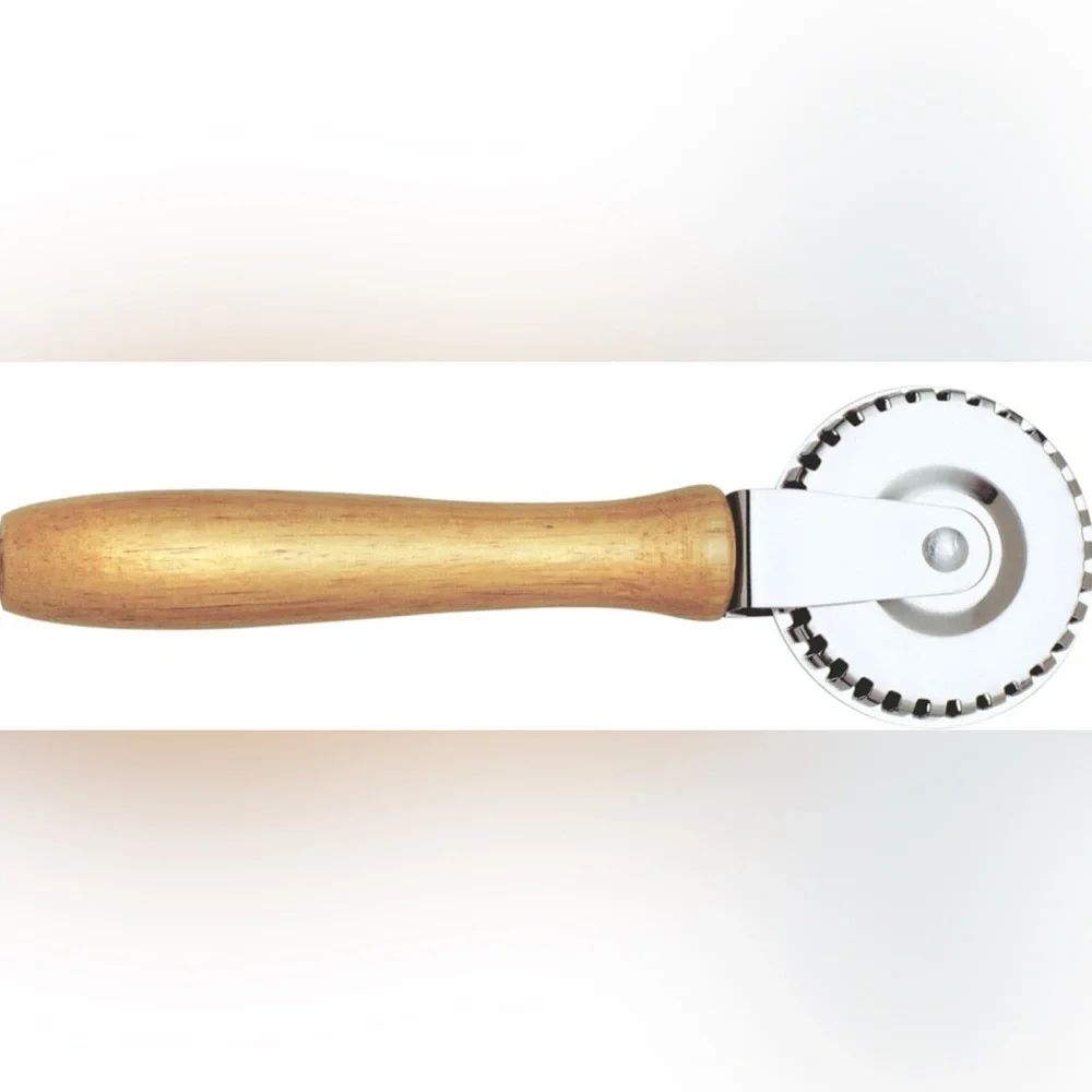 Norpro Stainless Steel Pastry Crimp-Cut-Seal, Metallic, 1 Count | NEW w/o Tags
